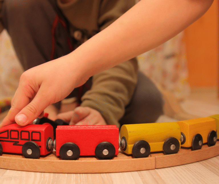 Grand train en bois avec wagons, jouet cadeau en bois fait à la main pour enfant, jouet pour tout-petit, voiture - France